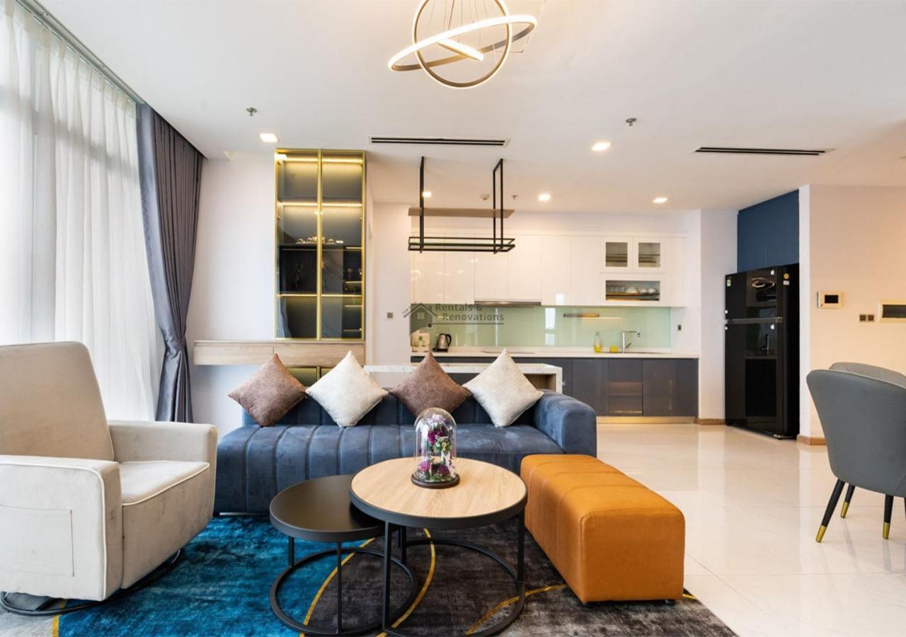 The Vinhomes Central Park Apartments - The Buildings Surrounding Landmark 81 Хошимин Екстериор снимка