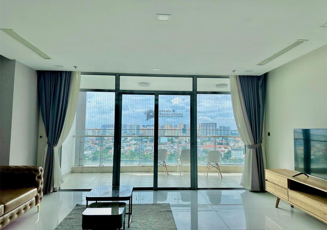 The Vinhomes Central Park Apartments - The Buildings Surrounding Landmark 81 Хошимин Екстериор снимка