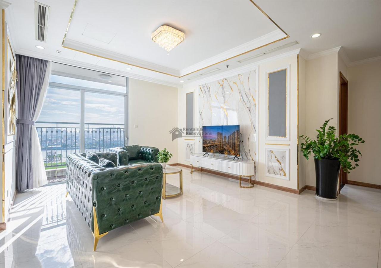 The Vinhomes Central Park Apartments - The Buildings Surrounding Landmark 81 Хошимин Екстериор снимка