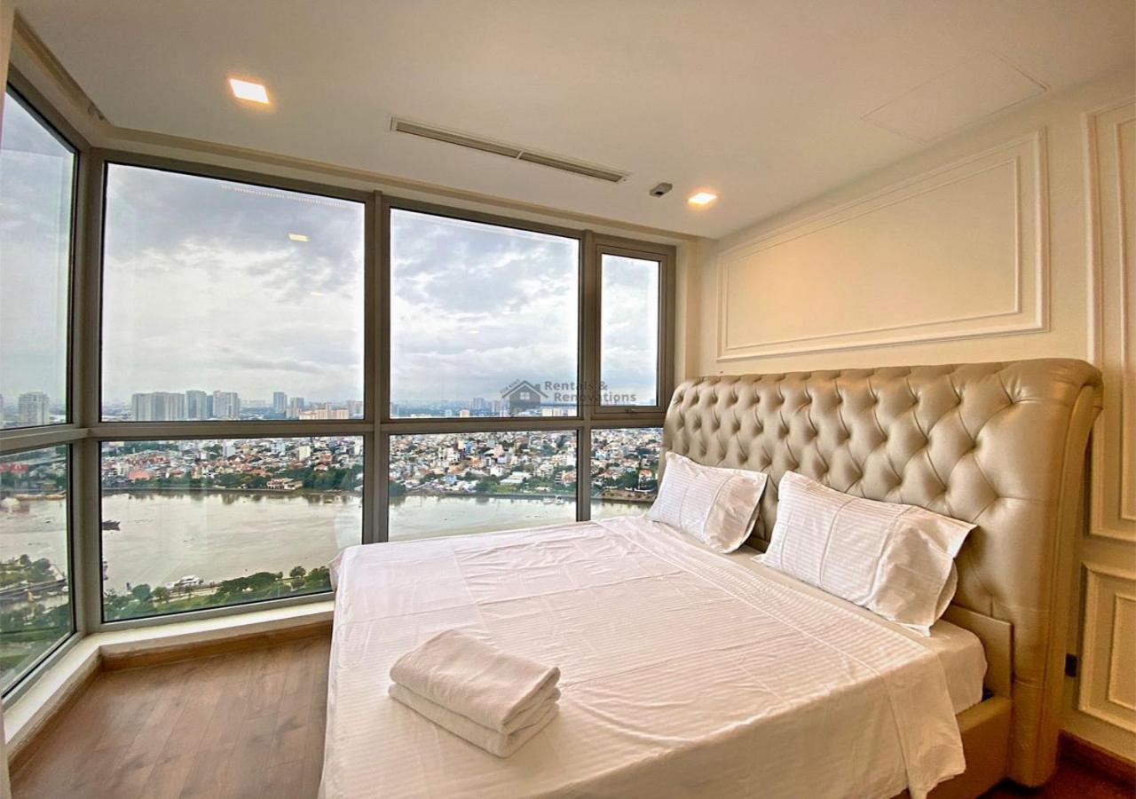 The Vinhomes Central Park Apartments - The Buildings Surrounding Landmark 81 Хошимин Екстериор снимка