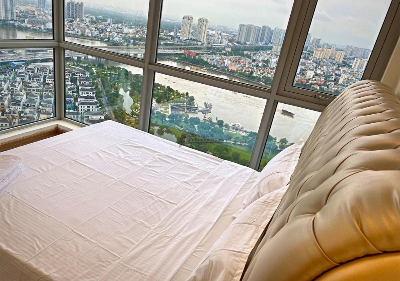 The Vinhomes Central Park Apartments - The Buildings Surrounding Landmark 81 Хошимин Екстериор снимка